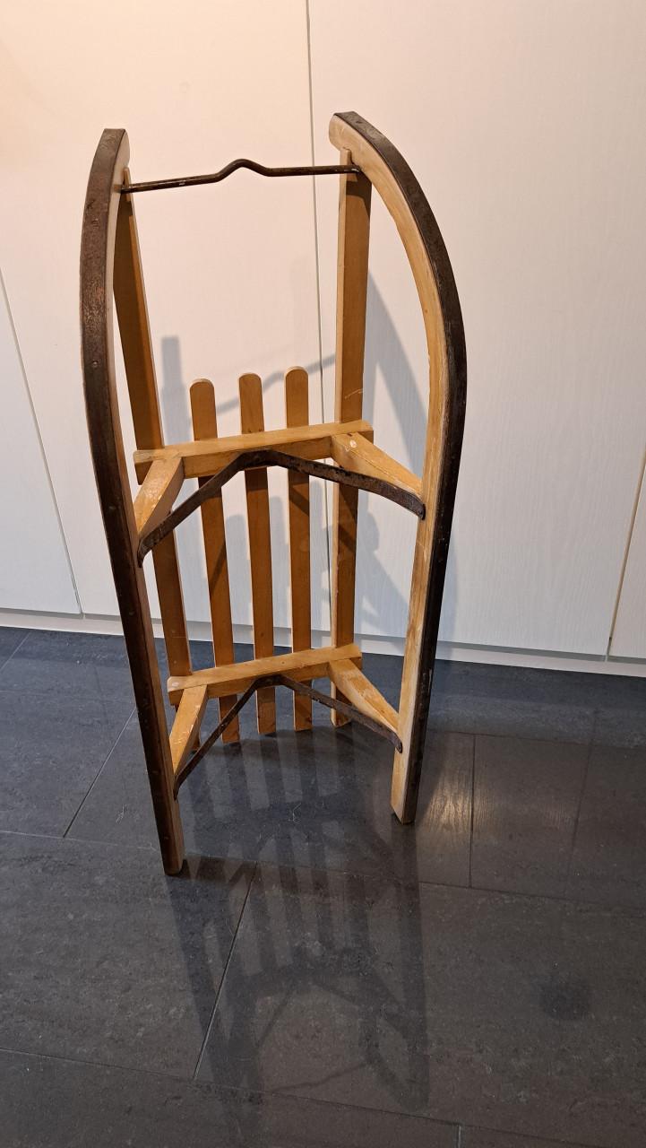 Vintage houten slee