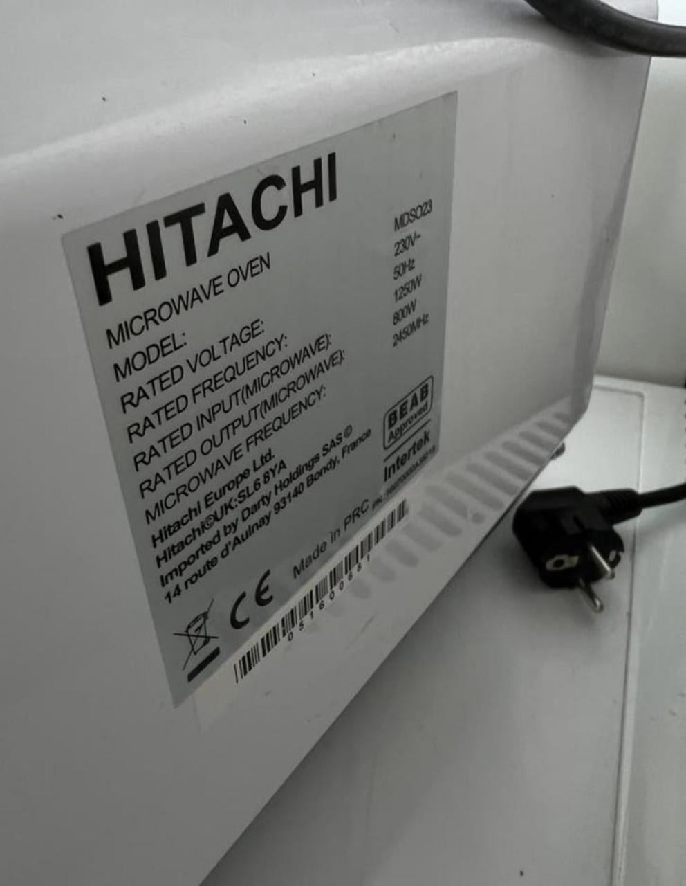Hitachi Magnetron 800w als nieuw