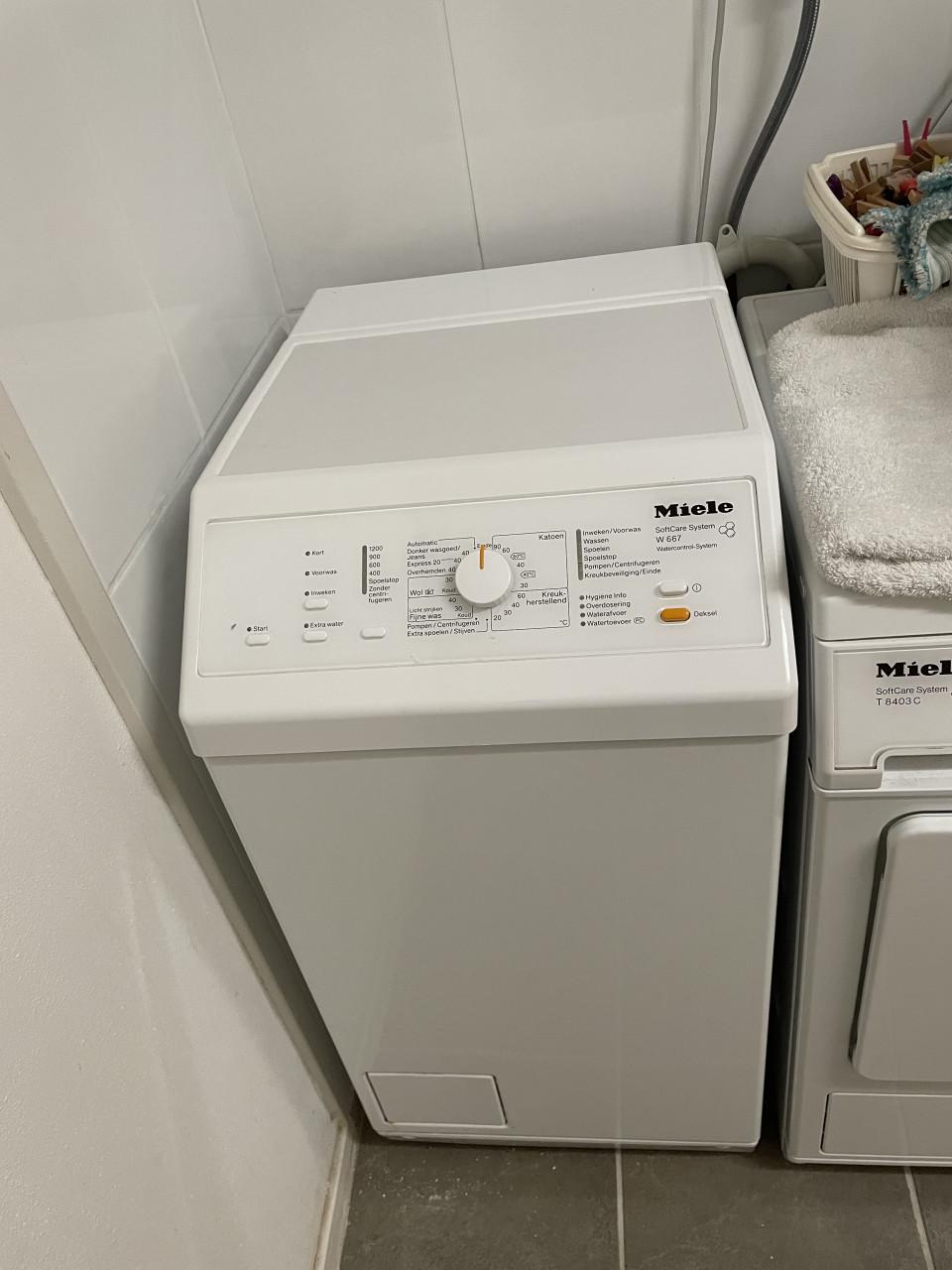 Miele  bovenlader Wasmachine te koop