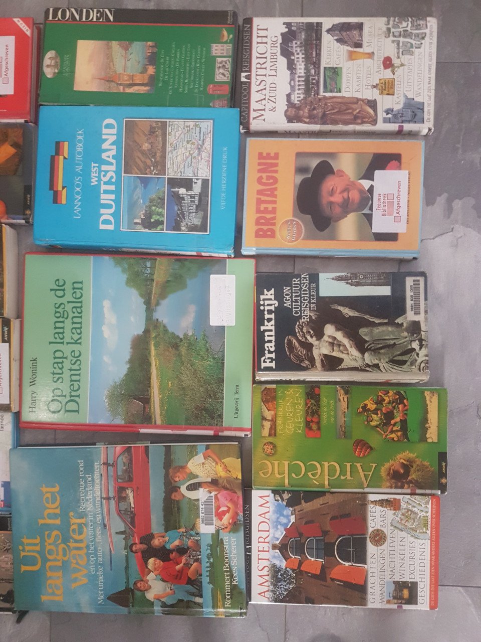 15 landen/steden boeken
