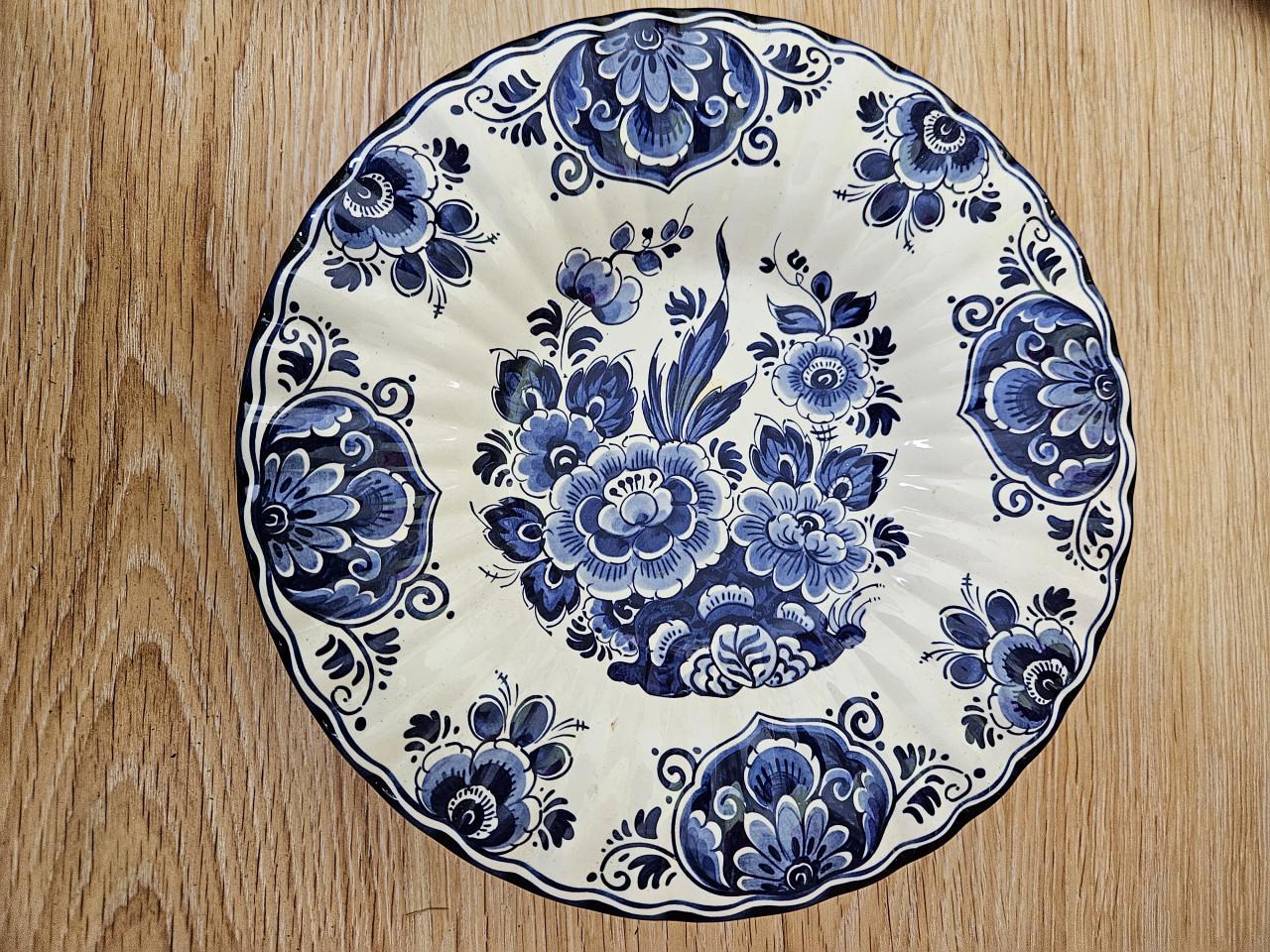 Delfs blauwe borden