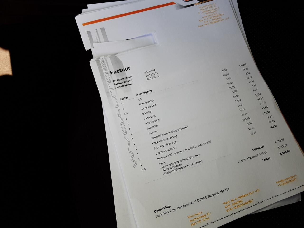 Mini Mini 1.6 One MINIMALIST Business Line 4950 EURO 18-12-2026 apk