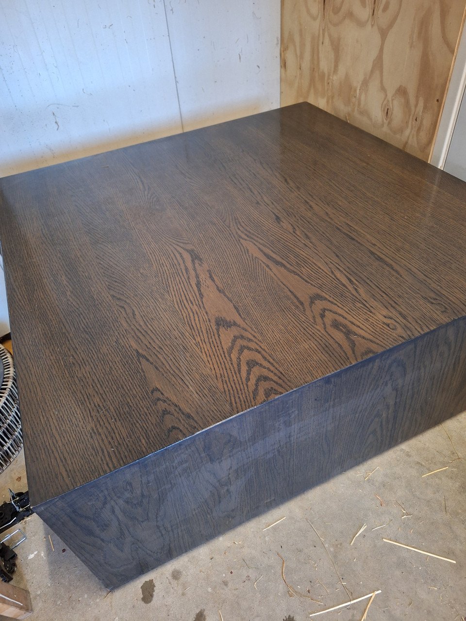 Dressoir eettafel en salontafel
