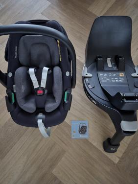Maxi cosi pebble 360 incl familyfix 360