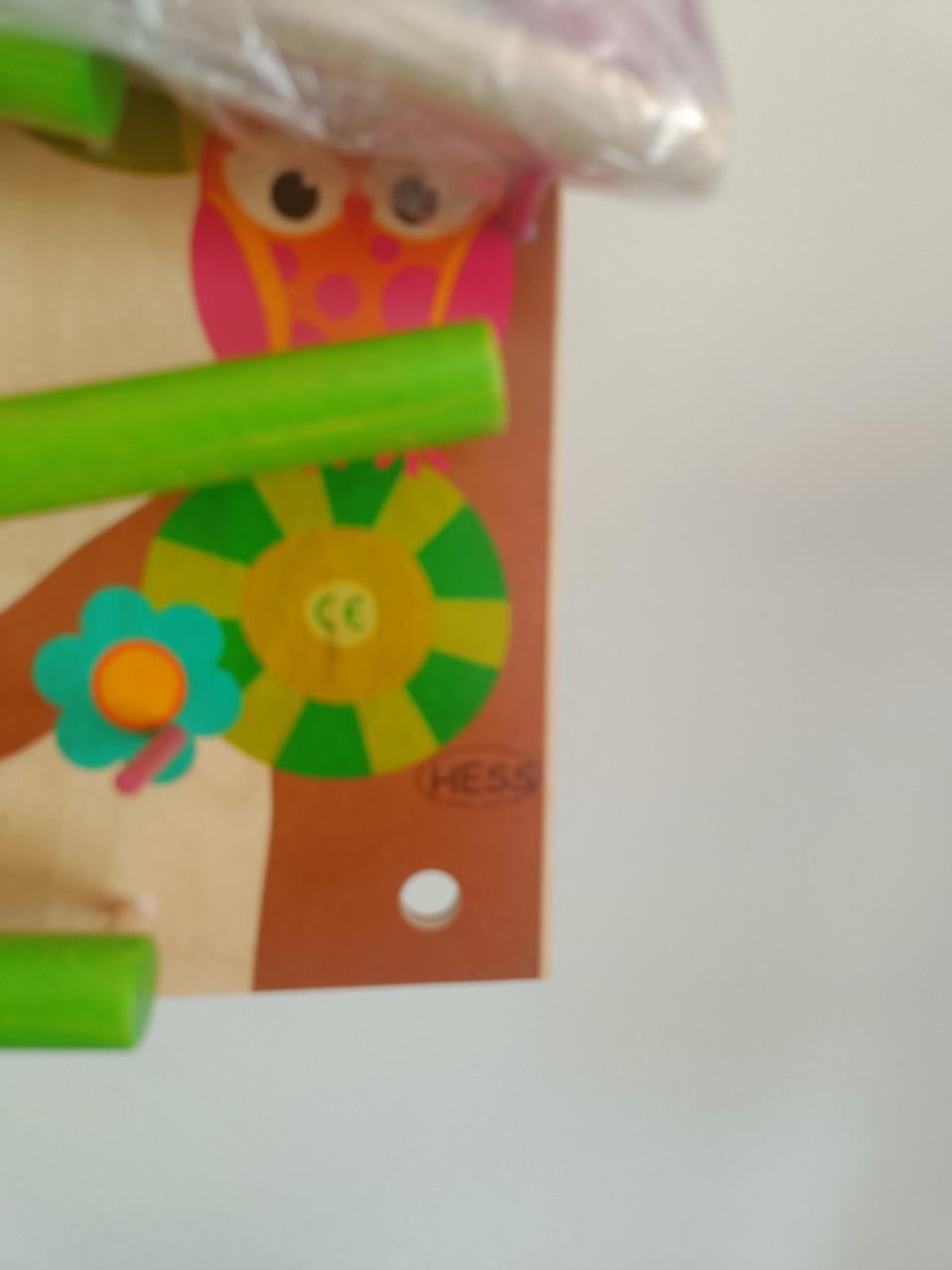 Houten knikkerbaan Hess