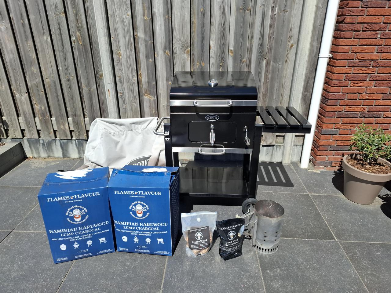 Te koop: mooie Boretti barbecue
