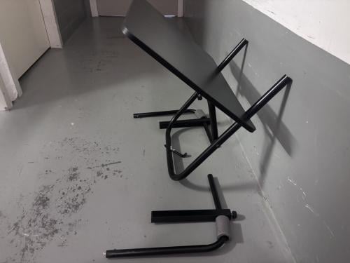 Balkontafeltje kleur zwart