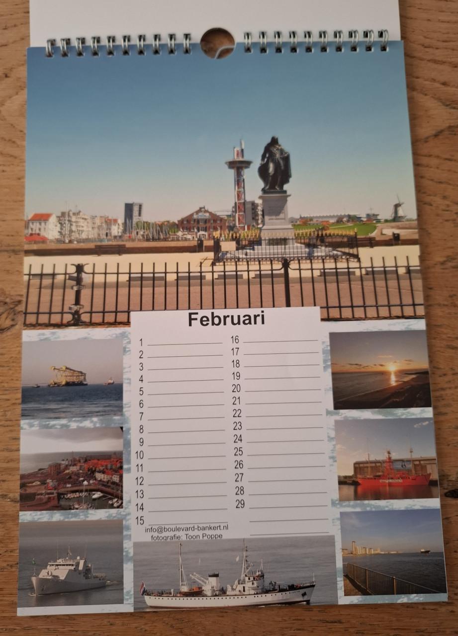 Maritieme Verjaardagskalender Vlissingen, NIEUW!