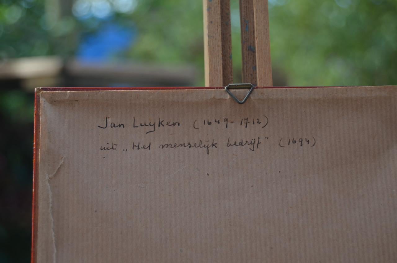 Gravure 1694 Jan Luyken (1649 - 1712)