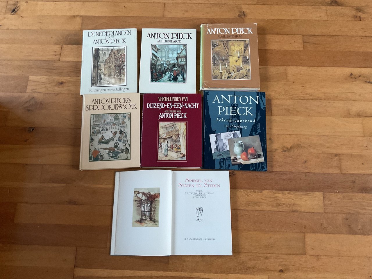 Anton Pieck boeken samen voor € 40