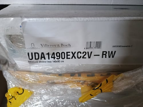 Douchebak 140 * 90 villeroy en boch