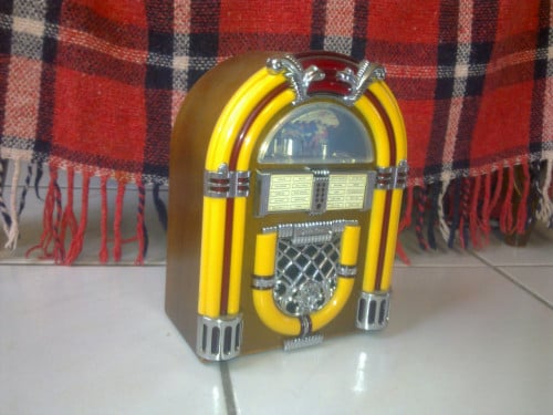 Kunstof mini jukebox