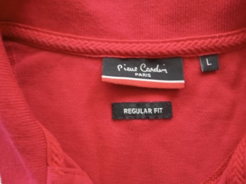 Rood poloshirt Pierre Cardin
