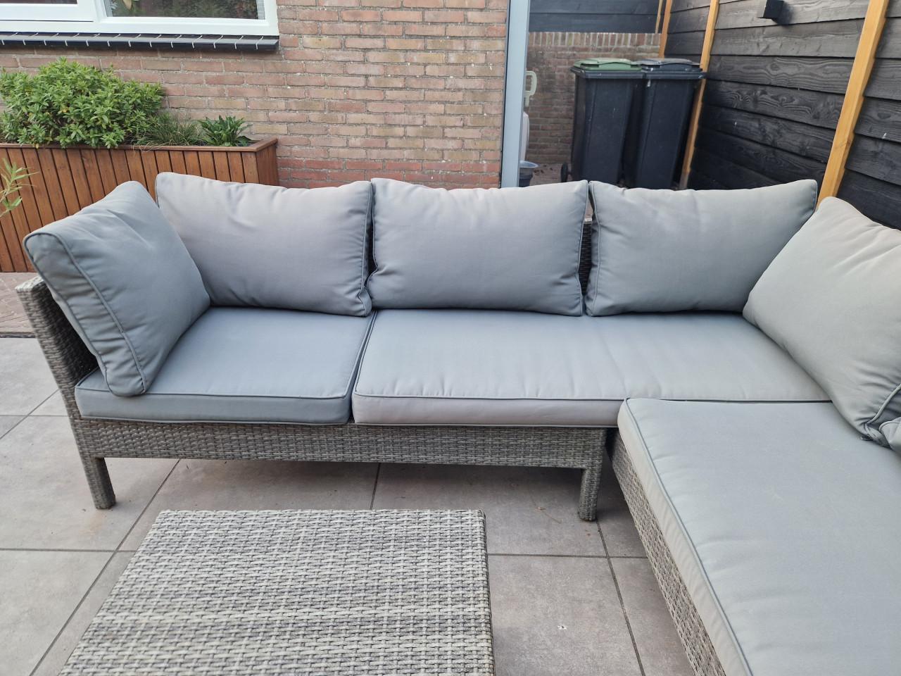 Lounge set grijs