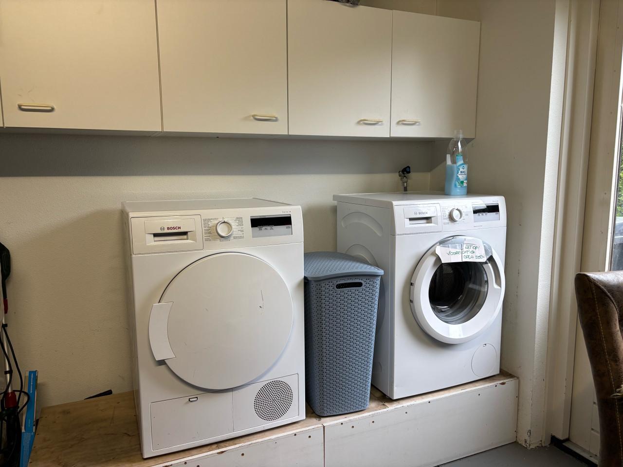 Wasmachine en droger Bosch