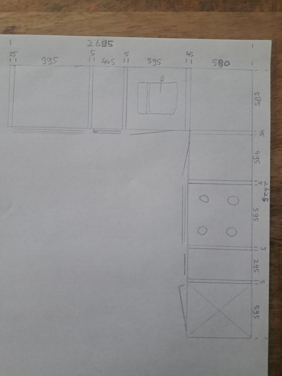 Complete keuken, zie fotos voor maten!