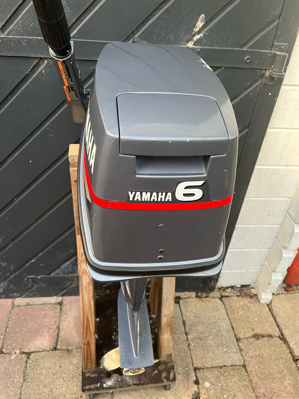Yamaha 6pk 2-takt kortstaart