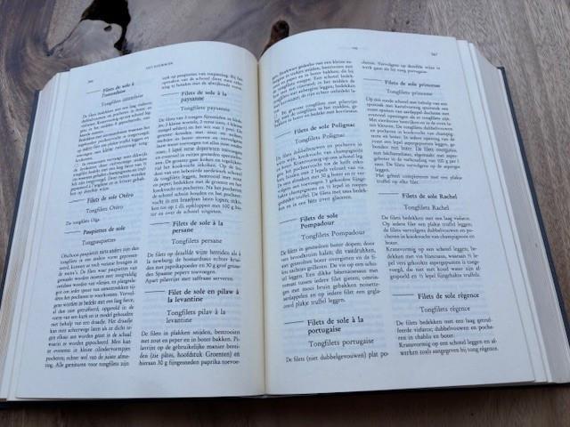 Unieke set Auguste Escoffier Handboeken