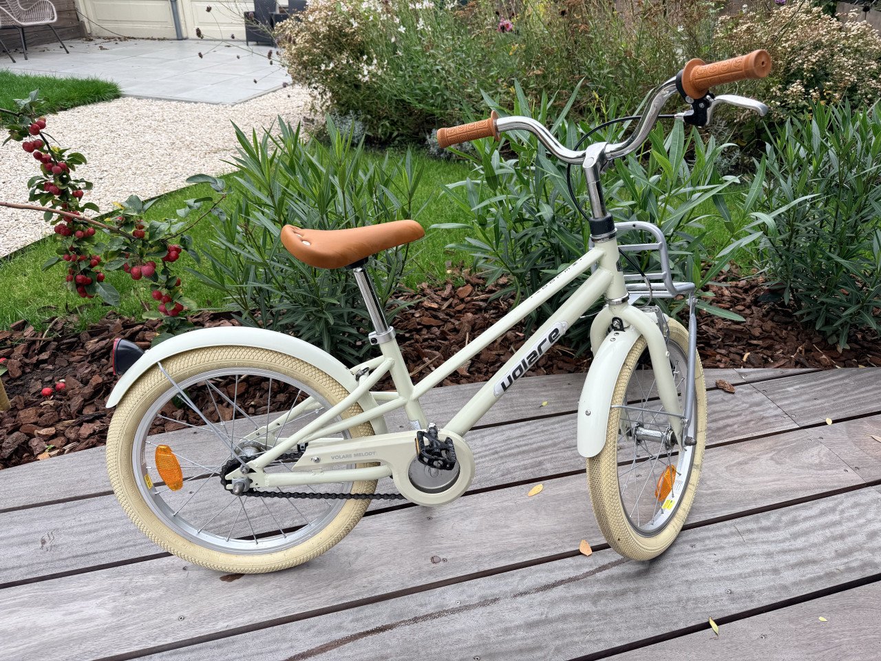 Volare Melody Kinderfiets - Meisjes - 18 inch - Zand
