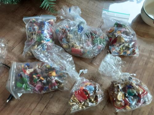 7 zakjes Disney en sprookjes poppetjes