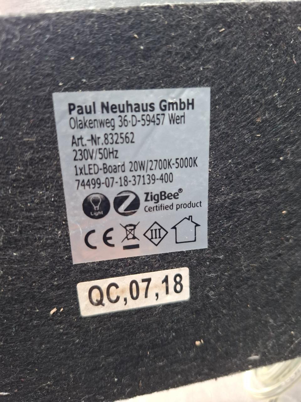 Prachtige vloerlamp originele van Paul Neuhaus.