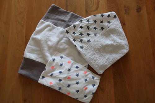 Aankleedkussen hoesjes, 3 stuks voor €2,00