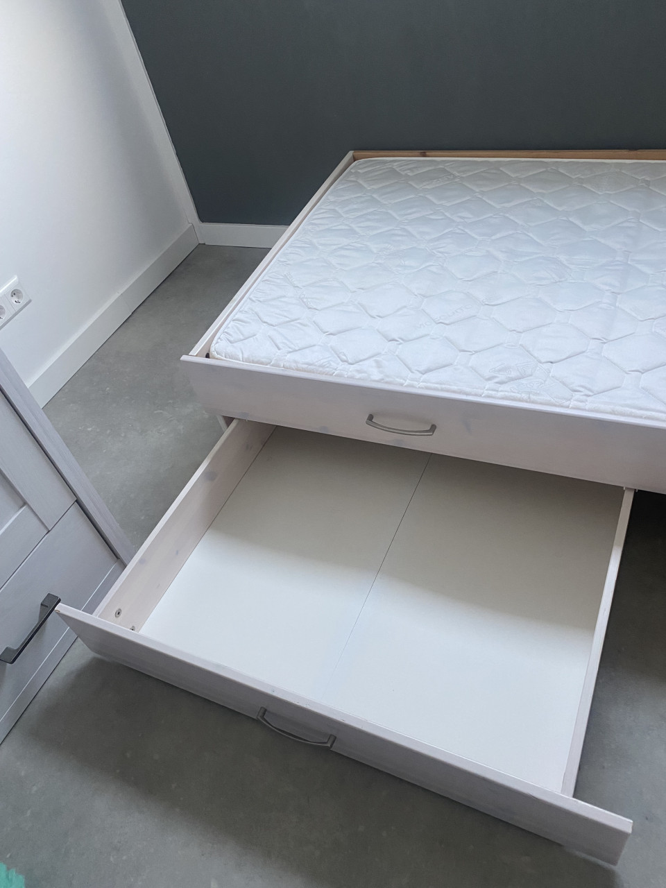 Flexa bed met matras en twee lades