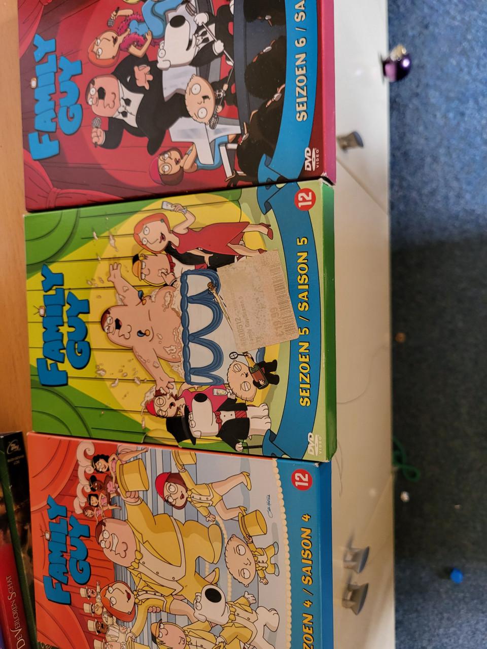 Dvd boxen family guy
