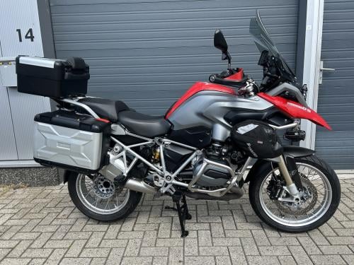 BMW R1200GS LC uit 2014 met 82 dkm, volledig aangekleed, rijklaar €8500,-