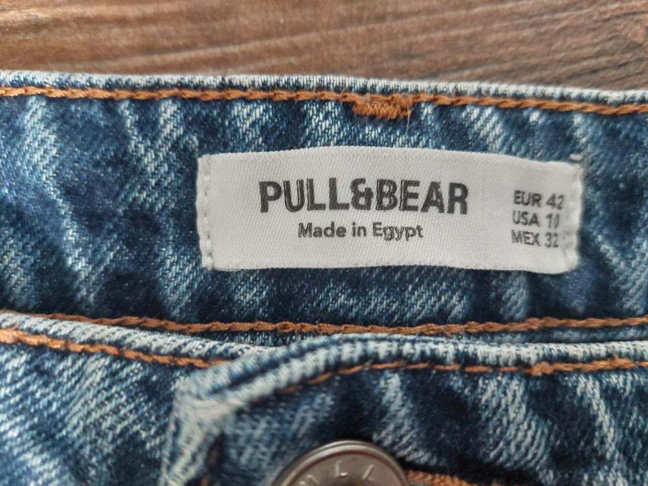 Stoere Pull & Bear damesjeans mt 42
