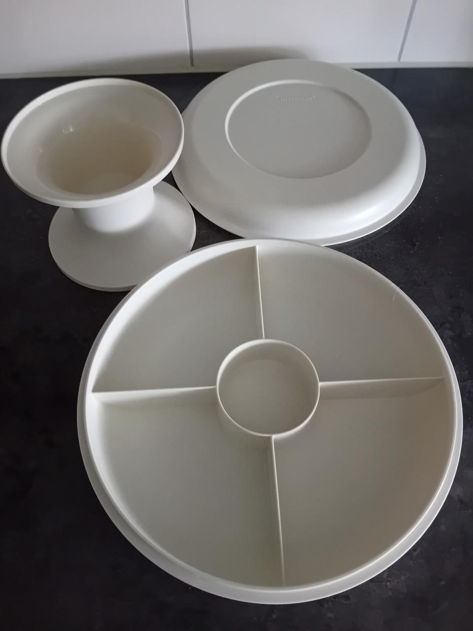 Nieuwe Tupperware snackschaal