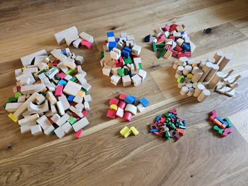 Houten blokken