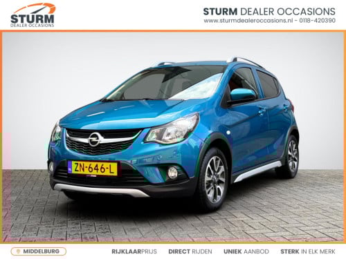 Opel Karl 1.0 rocks online edition lage km-stand + nl auto! | navigatie | c