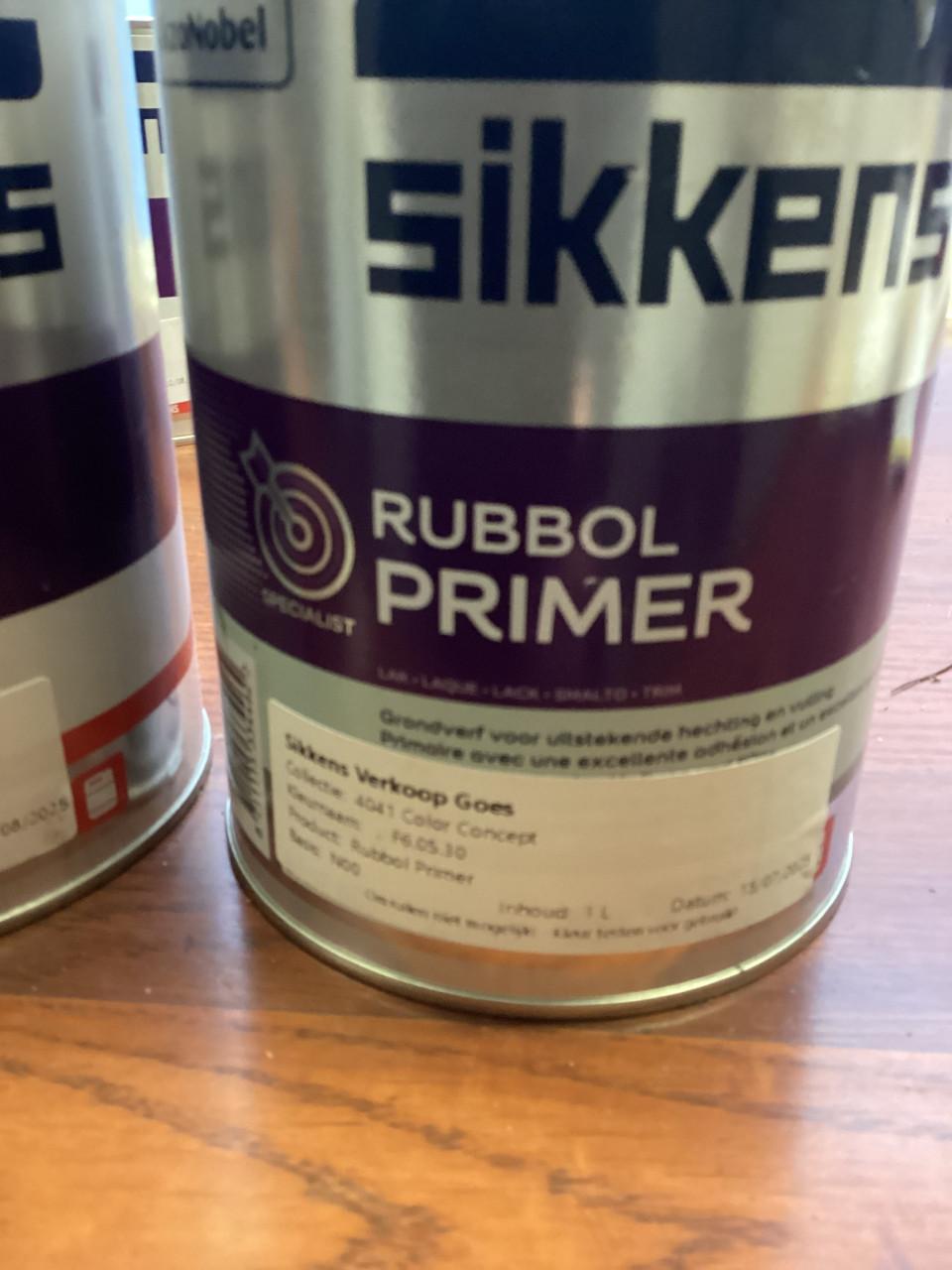 Rubbol AZ, mooi grijs 3x1L samen nu voor €30 koopje ophalen