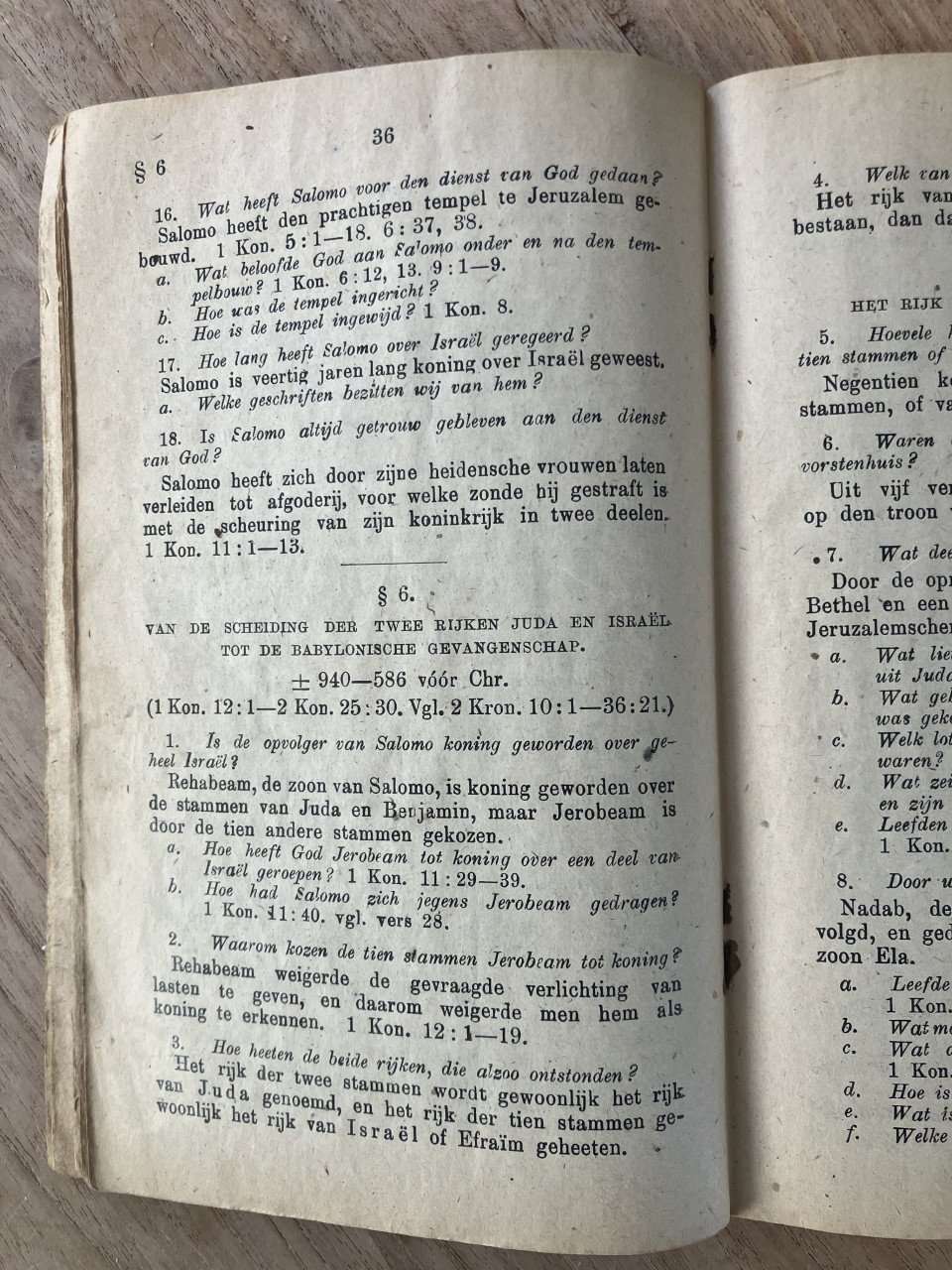 Boekje Handleiding Bijbelsche Geschiedenis