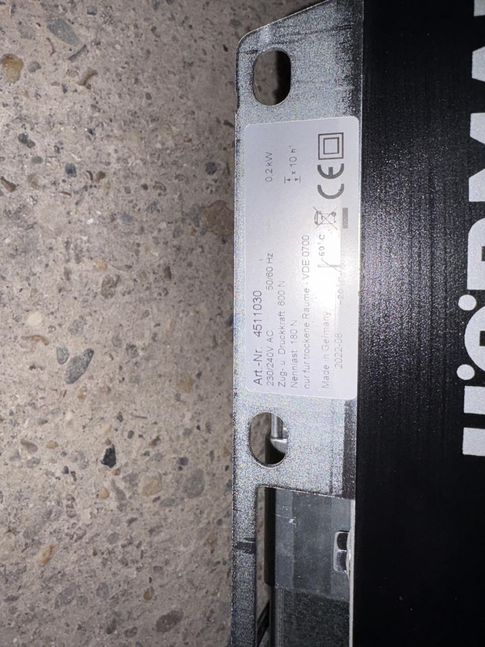 Hörmann elektrische garagedeur opener