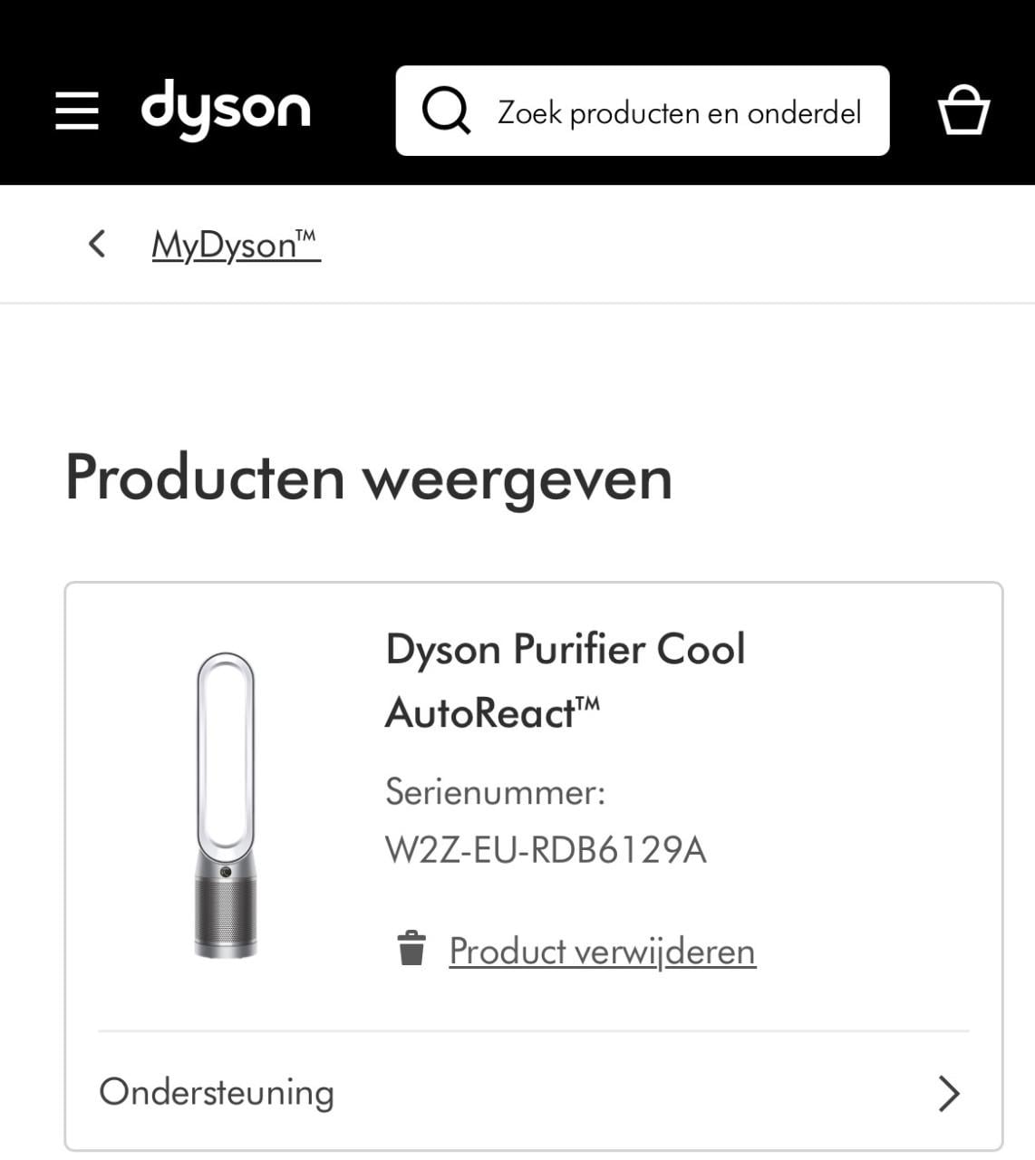 Dyson Purifier Cool Autoreact