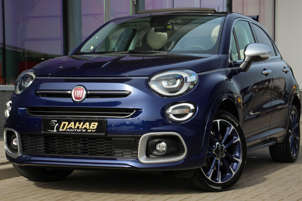Fiat 500x 1.3 firefly turbo 150 yacht club capri | leder | stoelverwarming 