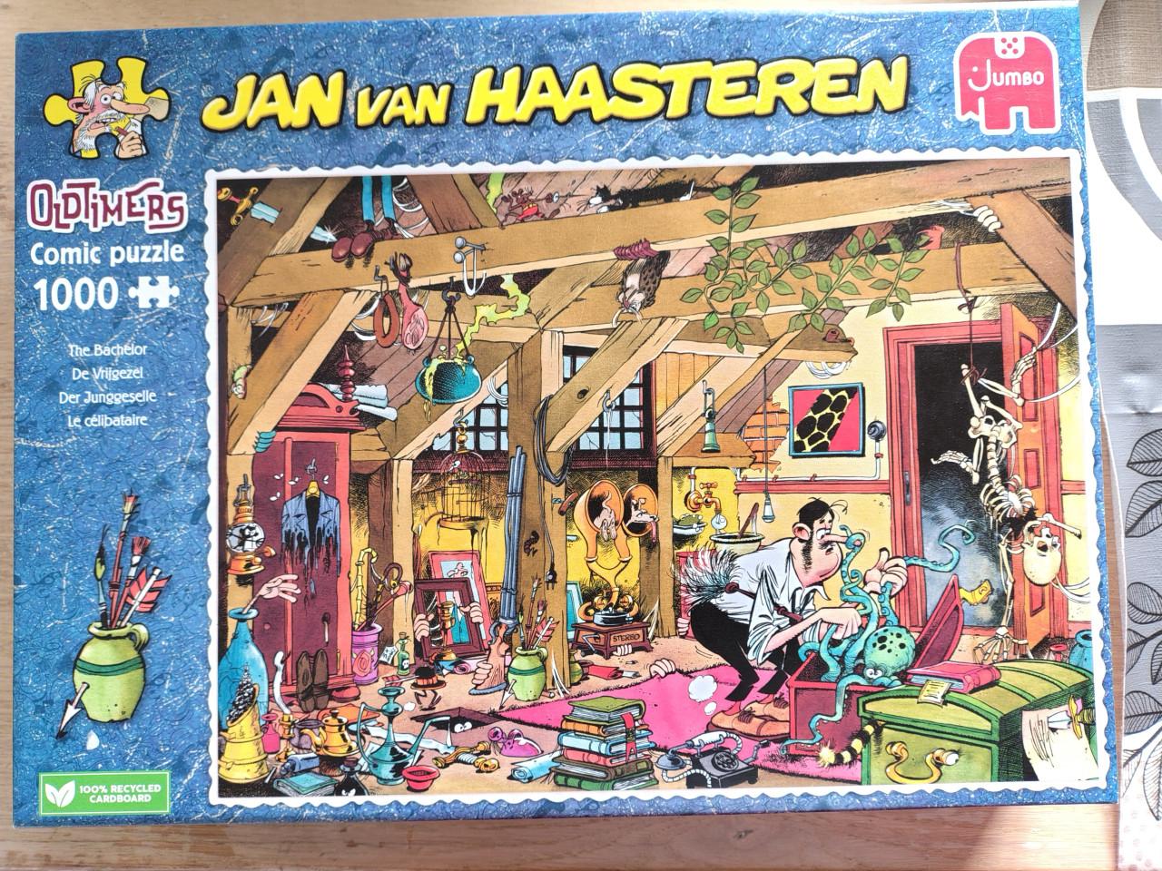 Oldtimers puzzel ,,De Vrijgezel,,,