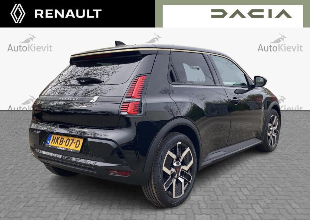 Renault 5 urban range techno 40 kwh - pack winter - daklijst in kleur warm 