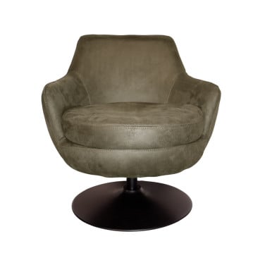 2 x lederen coffeechair Aroma nieuw in verpakking