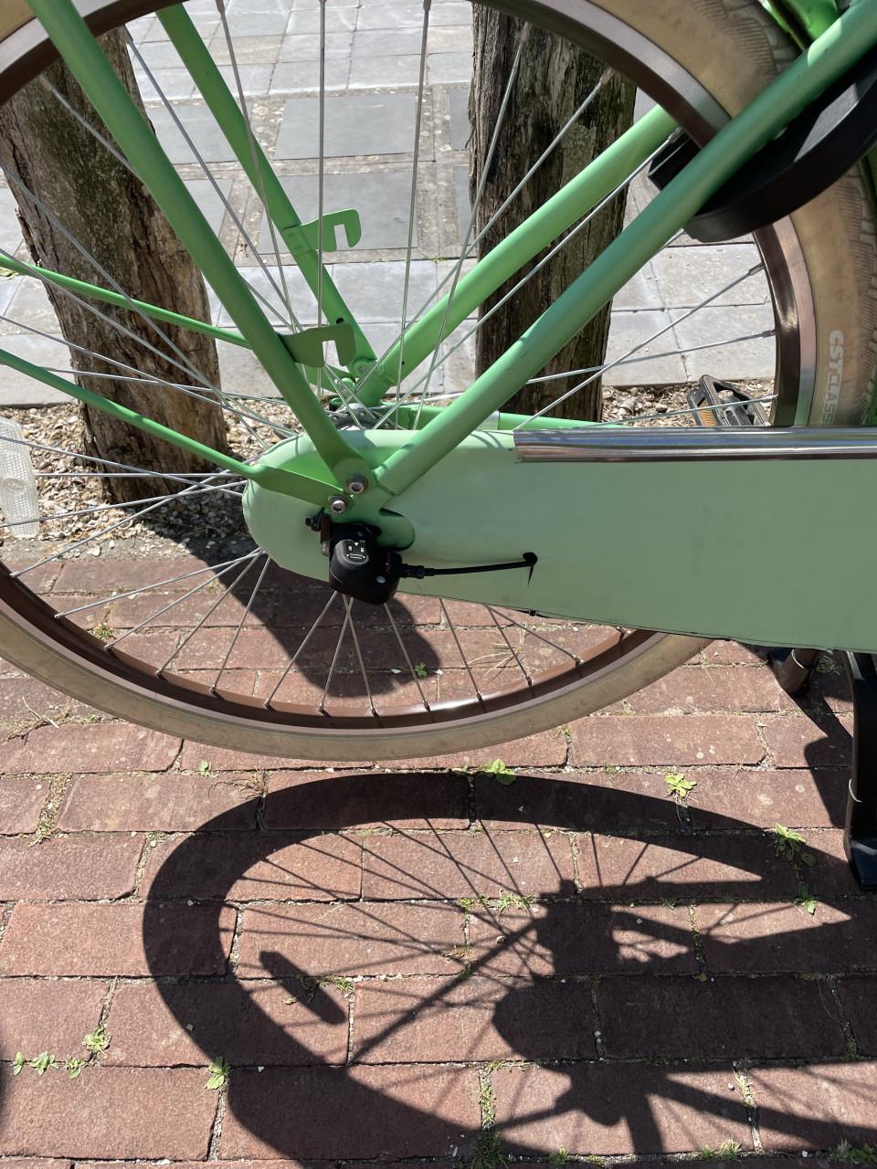 Altec Vintage 50 Groen Damesfietss nette staat !