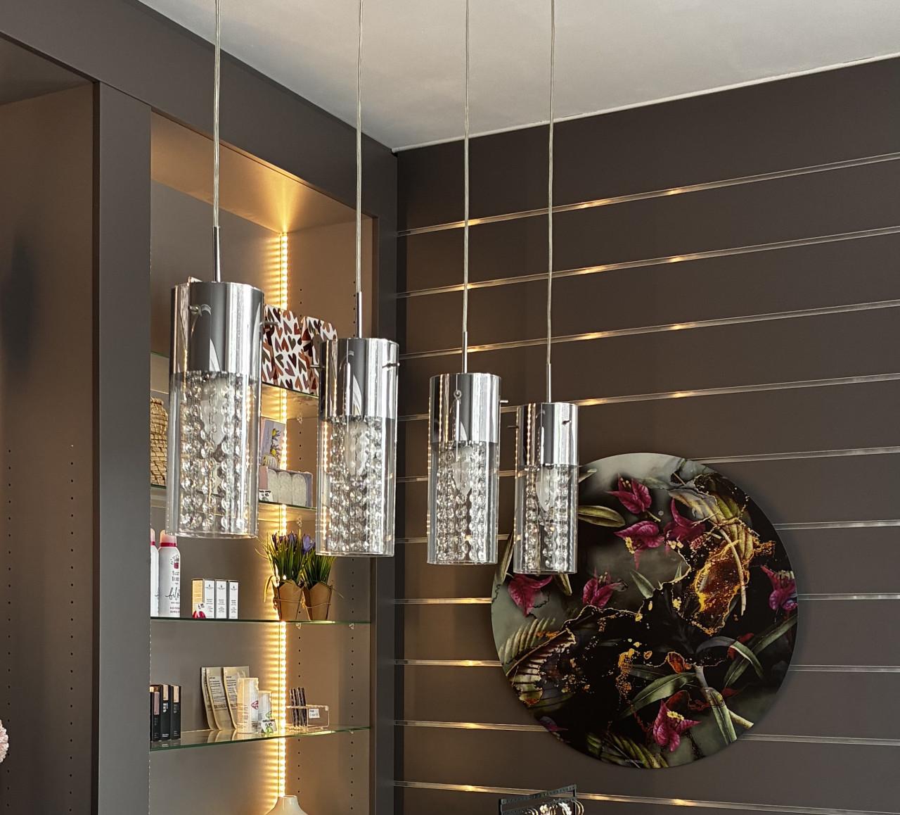 Hanglamp met vier lampen