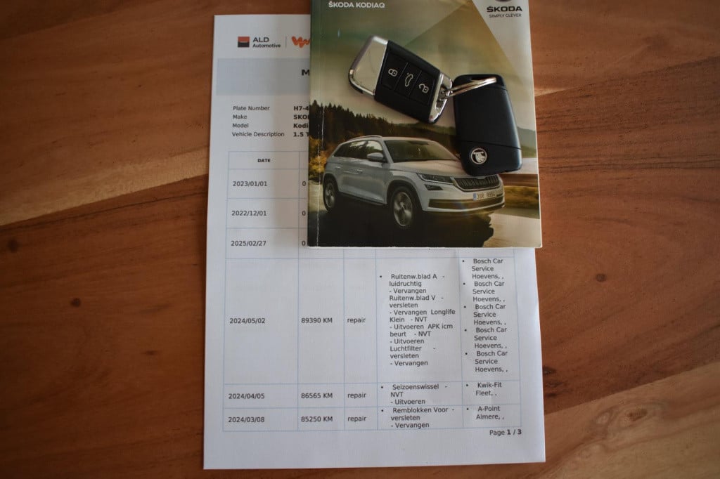 Skoda Kodiaq 1.5 tsi 7-pers. | camera | adapt. cruise contr. | stoelverwarm