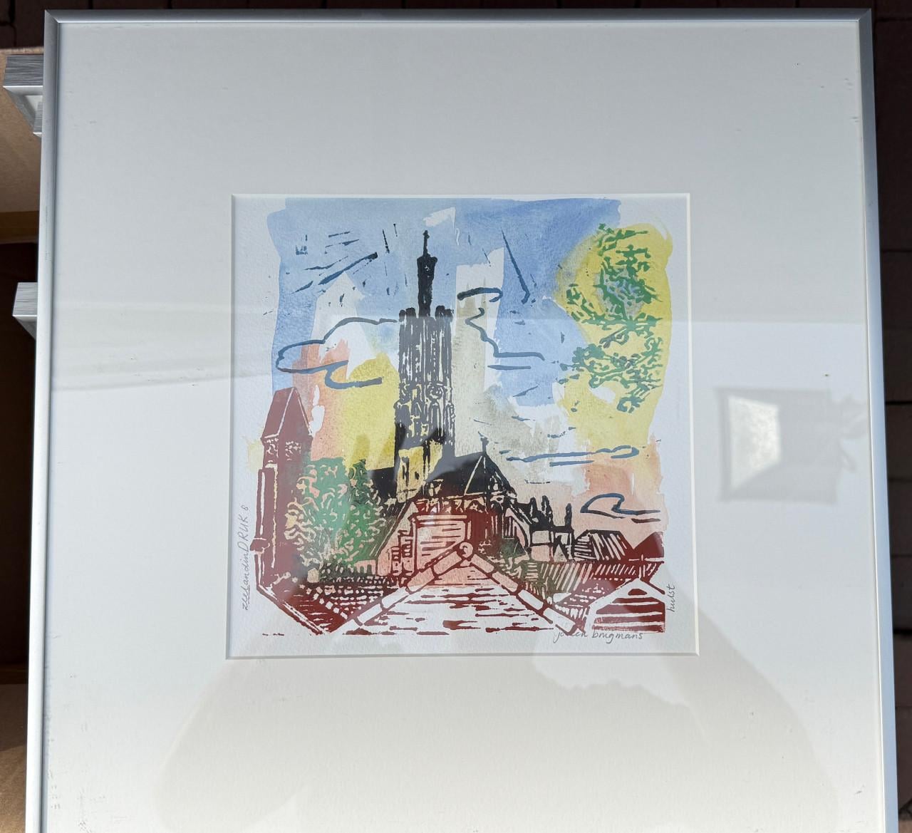 9 schilderijen van Jorien Brugmans – Zeeuwse stadsgezichten