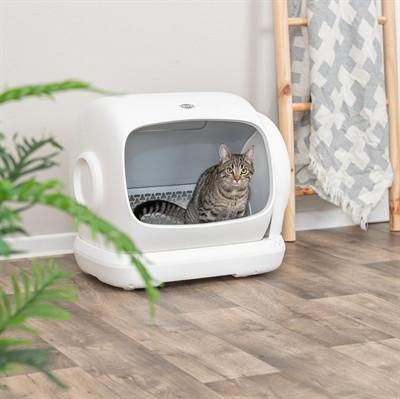 Zelfreinigende kattenbakken