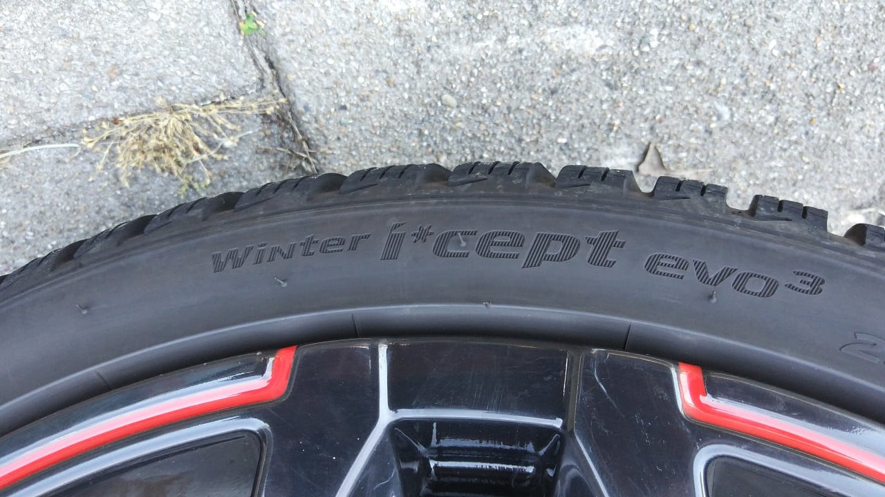19 Inch Black ABT AUDI Winter Velgenset Hankook Evo-3