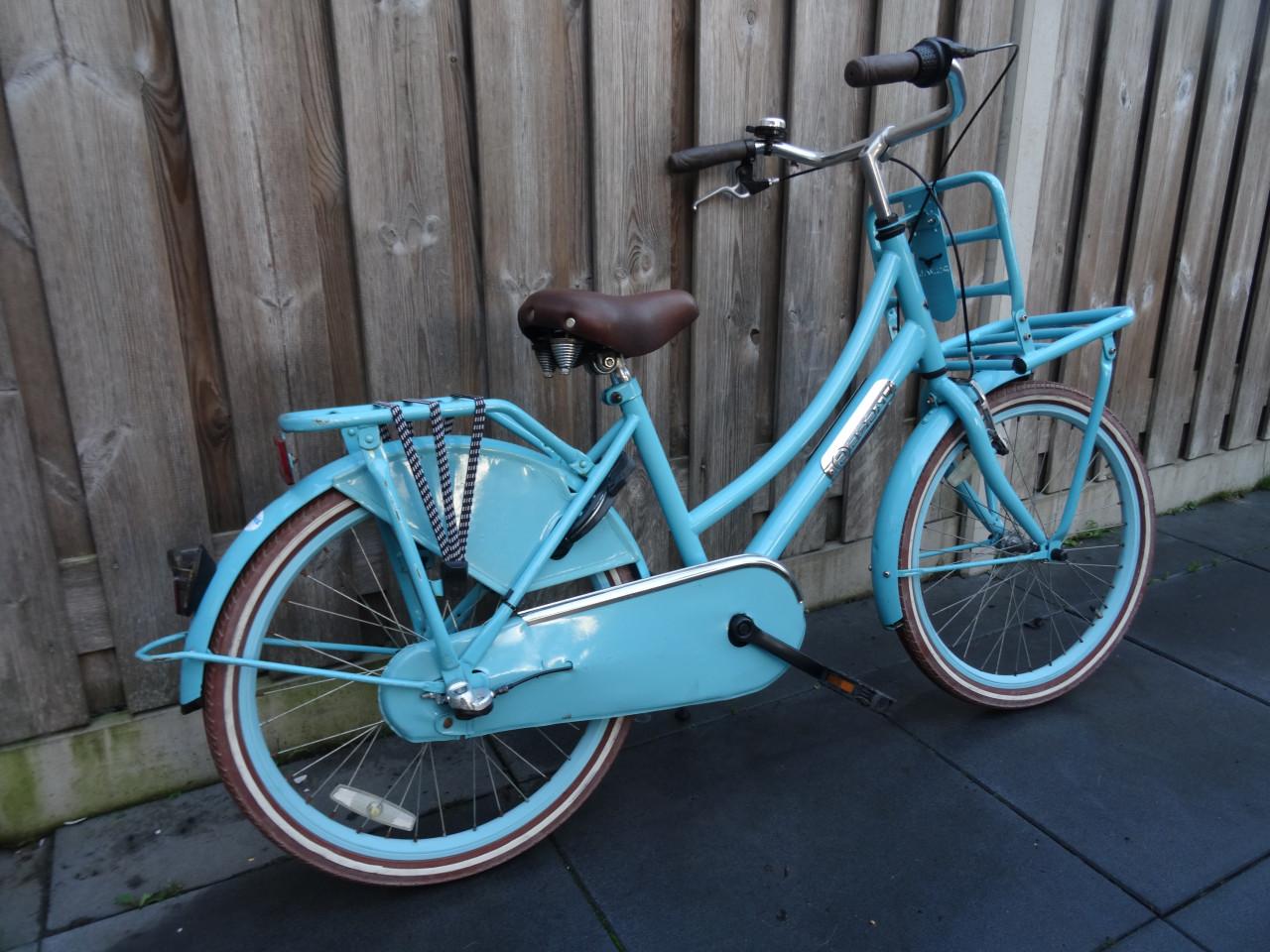 🚲 Popal Meisjes Transportfiets 22 inch | 3 Versnellingen