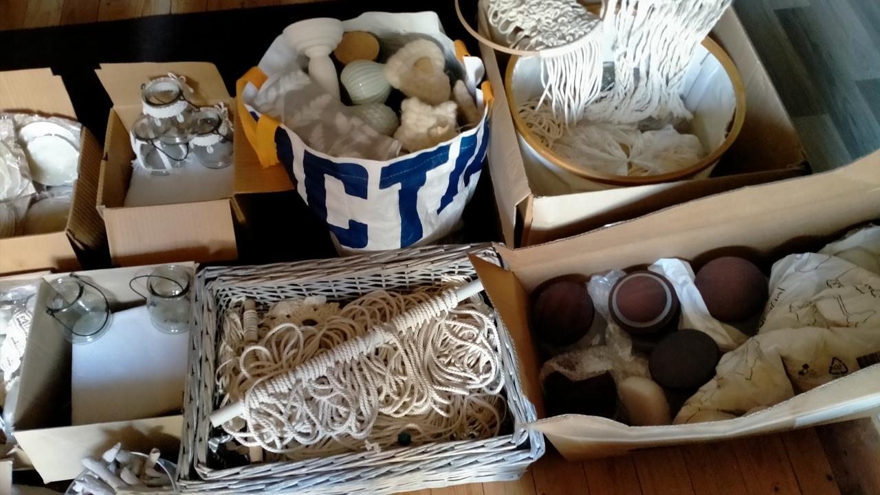 Macramee spullen divers liefst in 1 koop