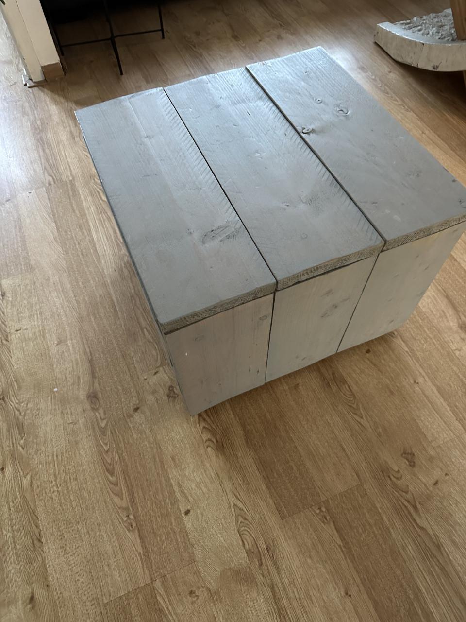 Tafel | blok met wieltjes